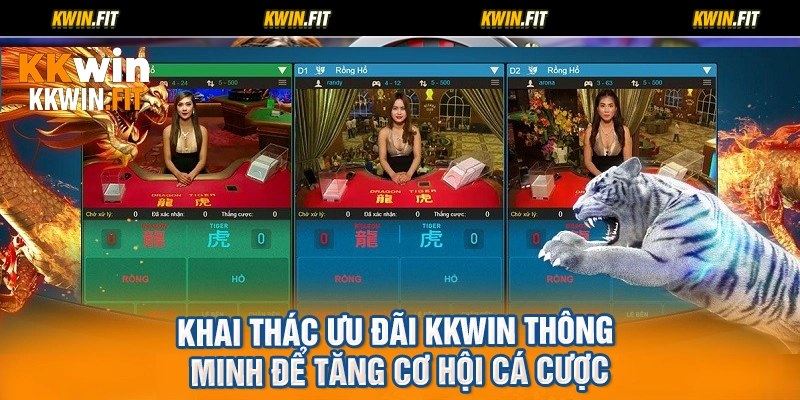 Khai thác ưu đãi KKWIN thông minh để tăng cơ hội cá cược